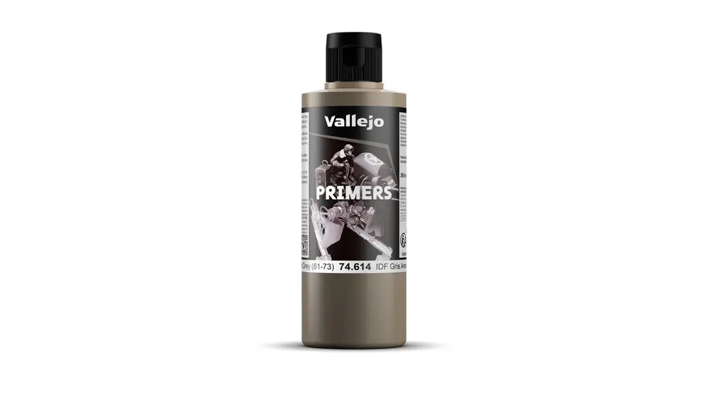 Vallejo Primer IDF Israeli Sand Grey 200 ml