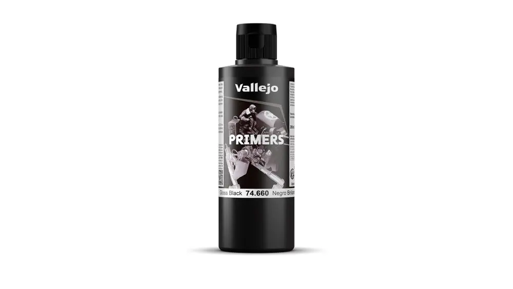 Vallejo Metal Colors 660 Black Primer 200 ml