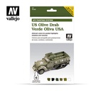 *78402 AFV Painting System US Army Olive Drab 6 x 8 ml