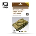 *AFV Camouflage Colors German Africa Korps DAK 1941/42 6 x 8 ml