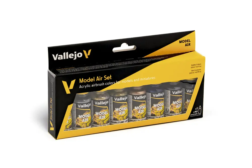 Model Air Set Metallic Colors 8 x 18 ml (100404)