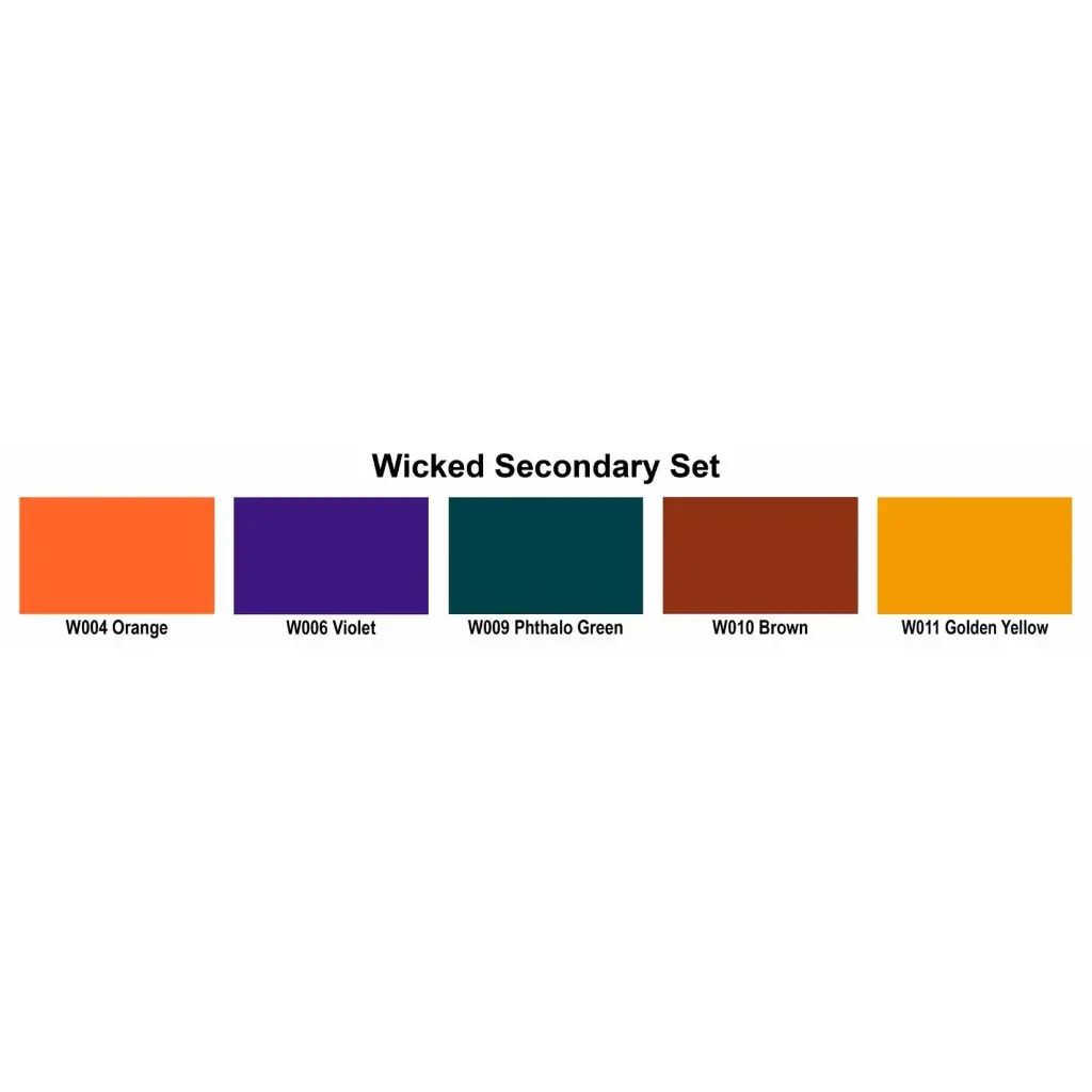 Wicked W104-00 Secondary Set 6 x 60 ml