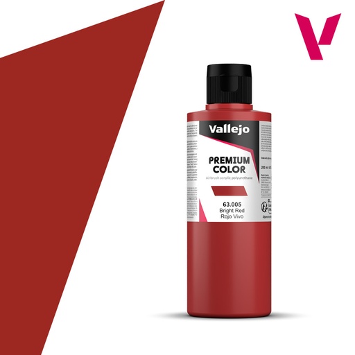 [563005] Premium Color 63005 Bright Red 200 ml