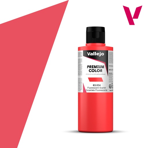 [563034] Premium Color 63034 Scarlet Fluo 200 ml