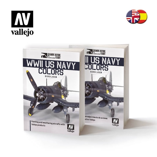 [575024] 75024 Book: WWII US NAVY Colors (EN) English