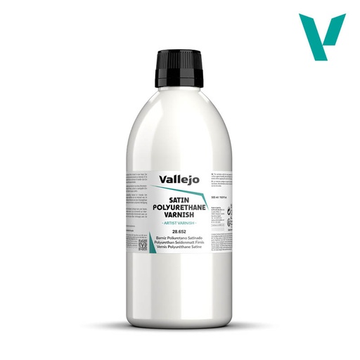 [528652] 28652 Polyurethane Satin Varnish 500 ml