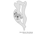 *ARTOOL FH 10 Pin Up Shield Freihand Airbrush Schablone von Edward Reed (200310)