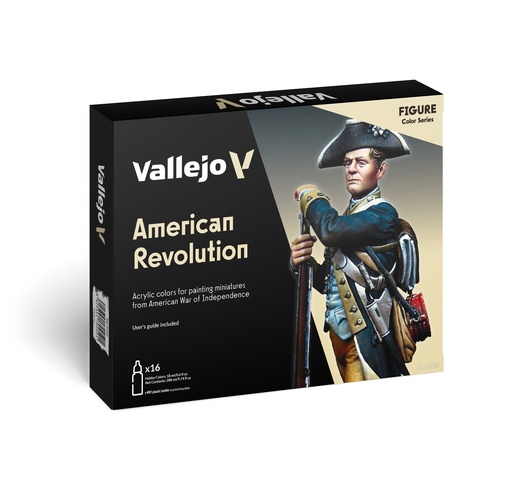 [570259] Figure Color Set American Revolution 16 x 18 ml