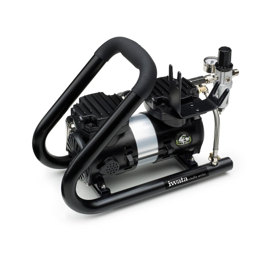 [IW-IS925HTDE] IS 925HT DE Iwata Power Jet Plus Tubular 220V Airbrush Compressor (200605)