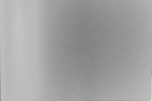 [262024] Aluminum composite panel / ACM (3 mm) 30 cm x 40 cm Aluminum brush-finished / Anthracite