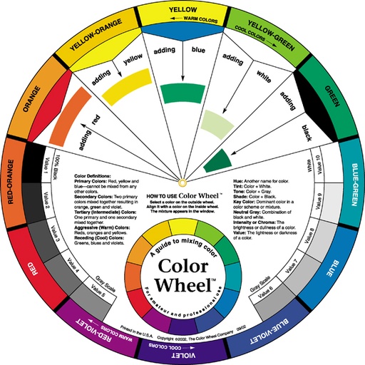 [350302] Color Wheel - (approx. 23 cm)