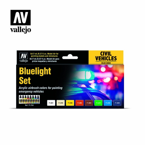 [571154] *71154 Basic Color Series Bluelight Set 8 x 17 ml (100413)