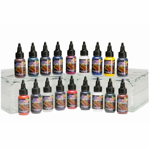 [508001] Createx Illustration 5080-01 Color Wheel Set 18 x 30 ml