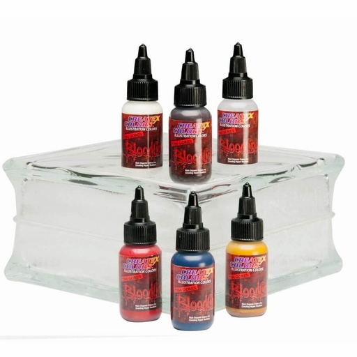 [508311] Createx Illustration 5083-05 Bloodline Type A- Set 6 x 30 ml