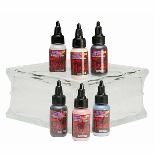 [508313] Createx Illustration 5083-07 Bloodline Type 0- Set 6 x 30 ml