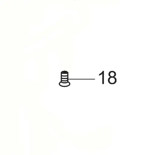 [SP-43000499] Set Screw for Sparmax Airbrush GP series (part no 18)