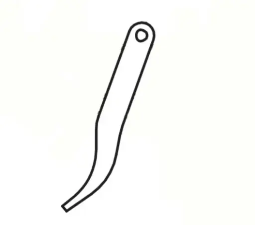 [SP-43000168] Trigger for Sparmax Airbrush GP-35, GP-50, GP-70, GP-850 (part no 39)