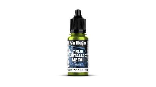 [577135] True Metallic Metal Base Amber Green 18 ml