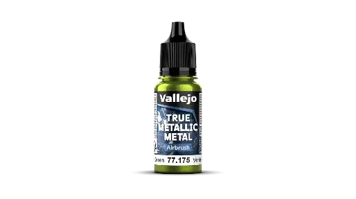 [577175] True Metallic Metal Airbrush Amber Green 18 ml