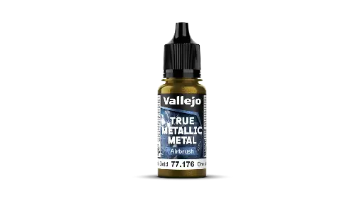 [577176] True Metallic Metal Airbrush Greenish Gold 18 ml