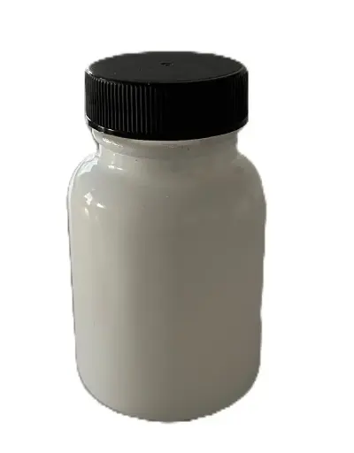 [600261] 50-0053B White Jar & Cover 2 oz