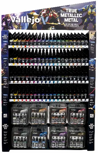 [5EX743FULL] EX743FULL True Metallic Metal Volles Sortiment 80 Farben in 18 ml + 64 Sets (4 x 18 ml) (auf Bestellung)