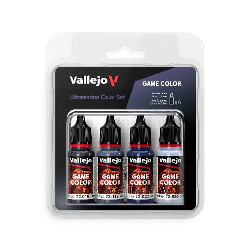 [572389] Game Color Ultramarine Color Set 4 x 18 ml