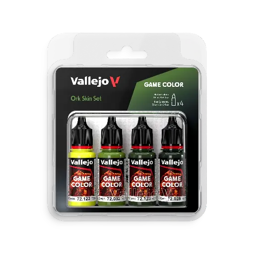 [572391] Game Color Ork Skin Set 4 x 18 ml