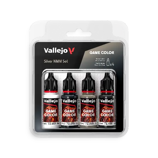 [572394] Game Color Silver NMM Set 4 x 18 ml