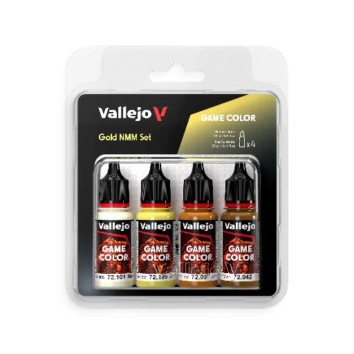 [572395] Game Color Gold NMM Set 4 x 18 ml