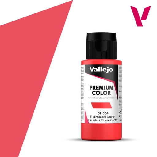 [562034] Premium RC Colors Fluorescent Scarlet 60 ml