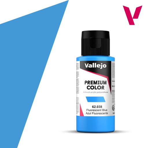 [562038] Premium RC Colors Fluorescent Blue 60 ml