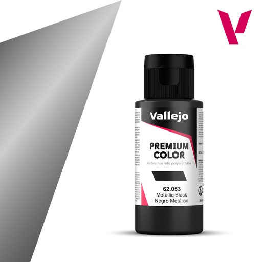 [562053] Premium RC Colors Metallic Black 60 ml