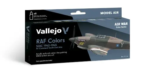 [571146] 71146 Air War RAF Colors SEAC 1942-1945 8 x 18 ml
