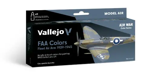 [571147] 71147 Air War FAA Colors 1939-1945 8 x 18 ml