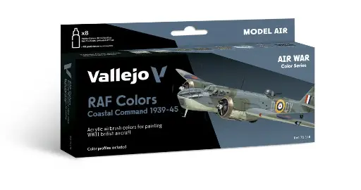 [571148] 71148 Air War RAF Colors Coastal Command 1939-1945 8 x 18 ml