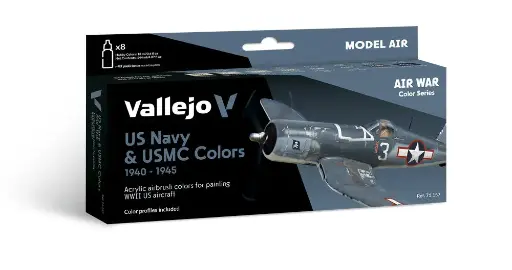 [571157] 71157 Air War US Navy und USMC Colors 1940-1945 8 x 18 ml