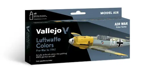 [571165] 71165 Air War Luftwaffe Colors pre-war to 1941 8 x 18 ml