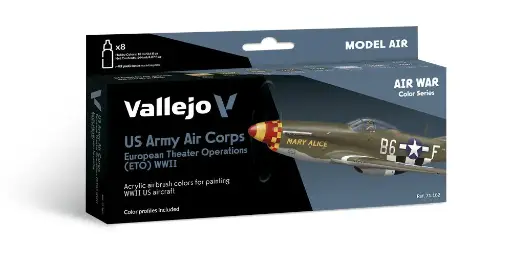 [571182] 71182 Air War US Army Air Corps ETO WWII 8 x 18 ml