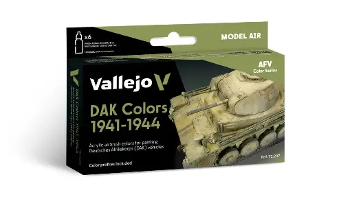 [571207] 71207 AFV Color Series DAK Colors 1941-44 6 x 18 ml