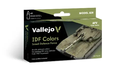 [571210] 71210 AFV Color Series IDF Colors 6 x 18 ml