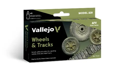 [571213] 71213 AFV Color Series Wheels and Tracks 6 x 18 ml
