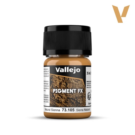 [573105] Vallejo Pigments Natural Siena 35 ml