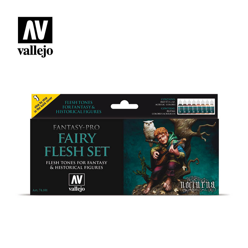 *Fantasy Pro Nocturna Fairy Flesh Set 8 x 17 ml