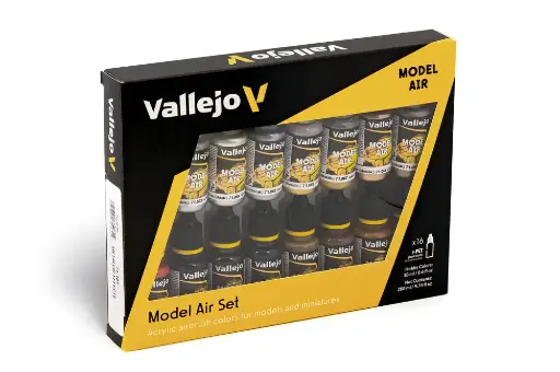 [571181] Model Air Set Metallic Effects 16 x 18 ml (100504)