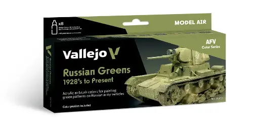 [571613] 71613 AFV Color Series Russian Greens 1928´s to present 8 x 18 ml