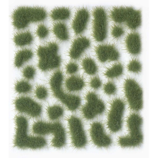 [5SC406] SC406 Scenery Wild Tuft - Green, Medium: 4 mm (35 Aufkleber) (1/6 VE)