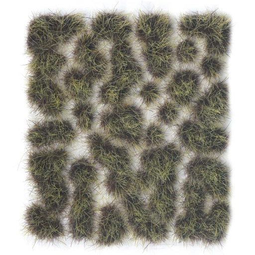 [5SC414] SC414 Scenery Wild Tuft - Burned, Large: 6 mm (35 Aufkleber) (1/6 VE)