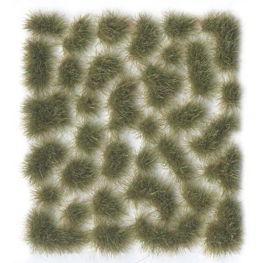 [5SC416] SC416 Scenery Wild Tuft - Mixed Green, Large: 6 mm (35 Stickers) (1/6 PU)