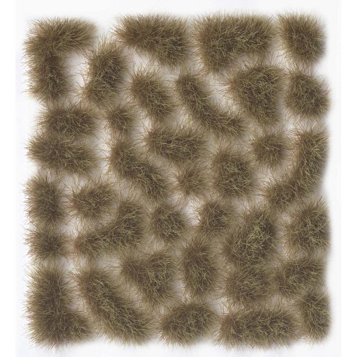 [5SC419] SC419 Scenery Wild Tuft - Dry, Large: 6 mm (35 Aufkleber) (1/6 VE)
